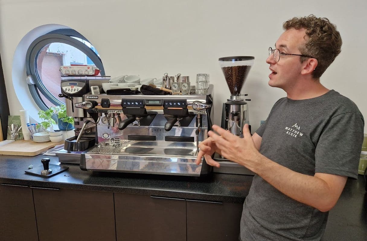 Matthew Algie | Roastery and Coffee School — barista course in Glasgow