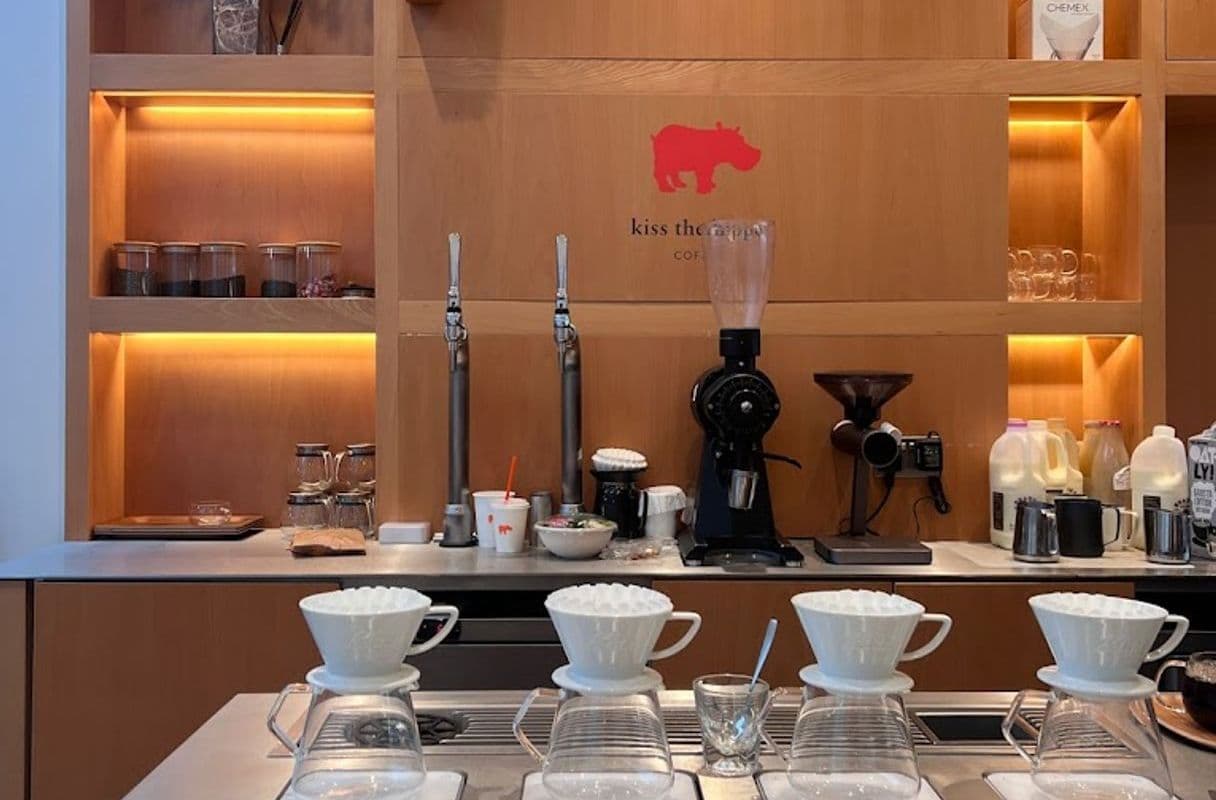 Kiss the Hippo Coffee Fitzrovia — specialty coffee shop in London