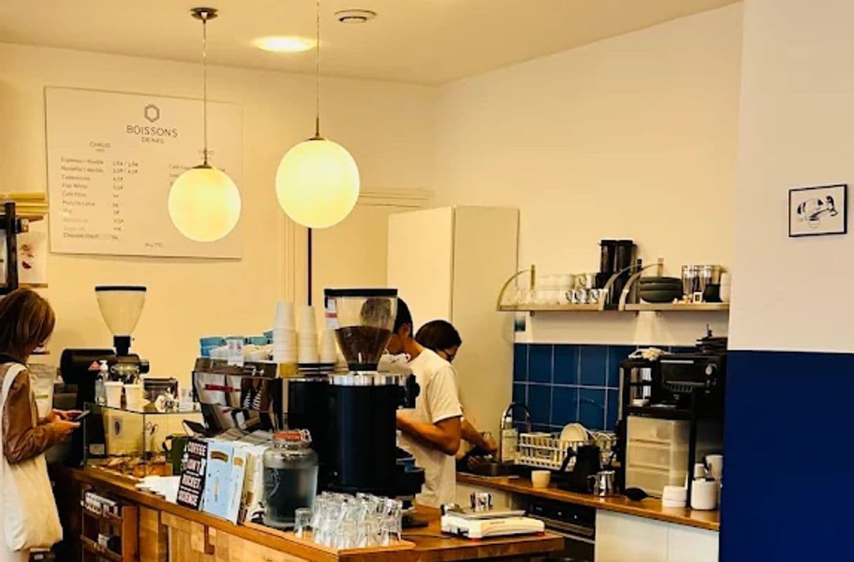 Hexagone Café — specialty coffee shop in Paris