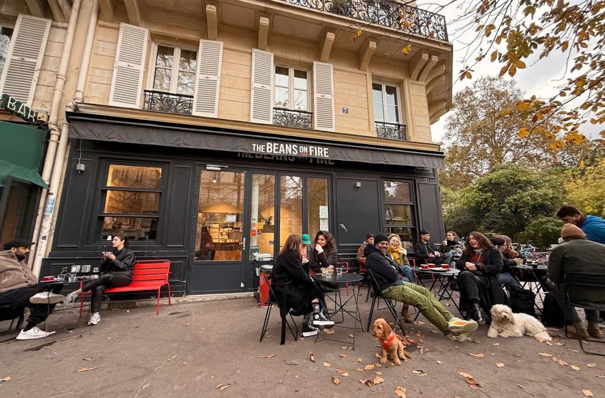 The Beans on Fire — specialty coffee shop in Paris