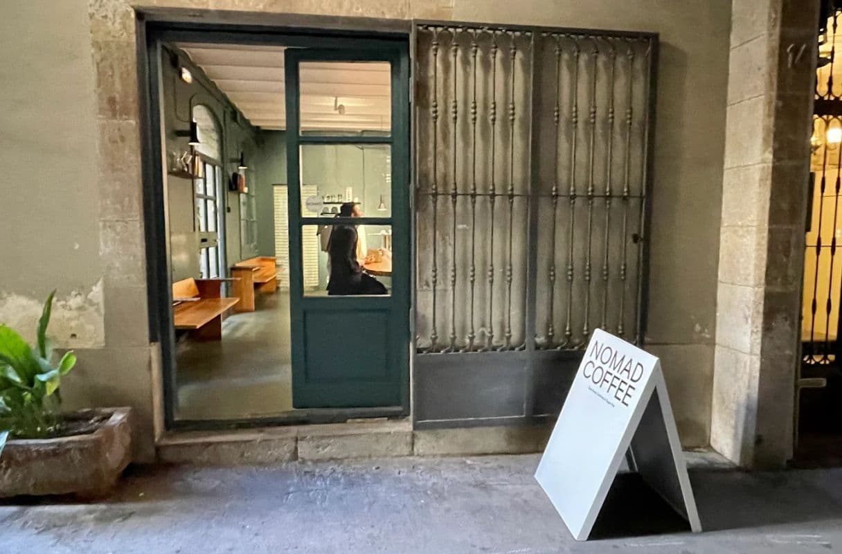 Nomad Coffee — specialty coffee shop in Barcelona