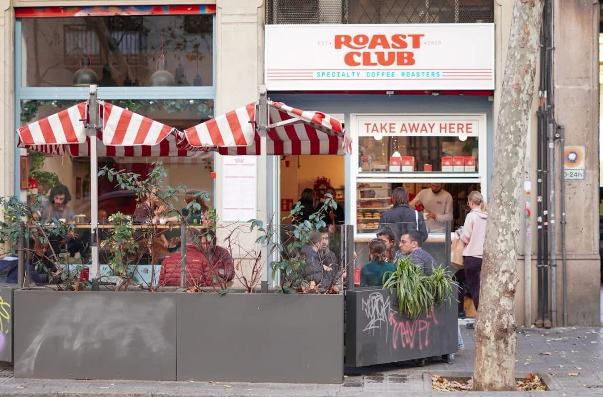 Roast Club Cafe — specialty coffee shop in Barcelona